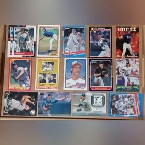 Randy Johnson Baseball Card Lot